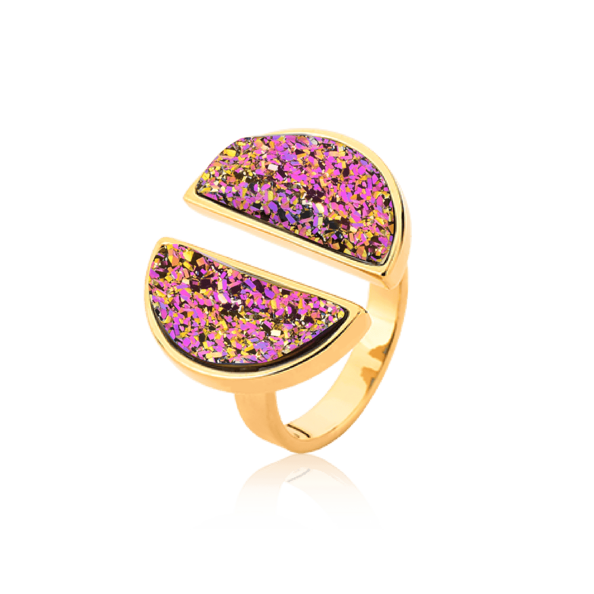Anel Arco - Drusa Multicolorida