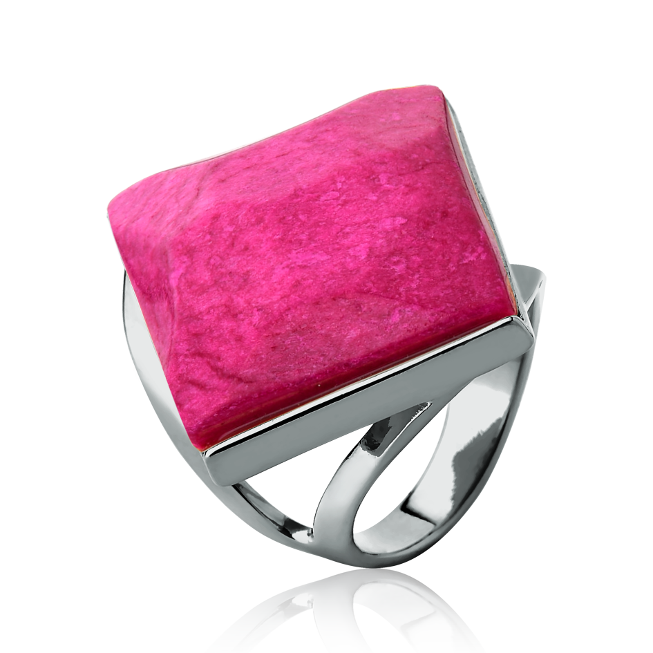 Anel Lírio - Feldspato Rosa Pink