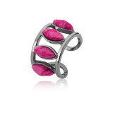 Anel Bem Me Quer - Rosa Pink Semijoias de luxo e design exclusivo