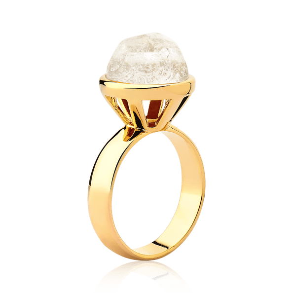 Anel Classic - Cristal de Rocha