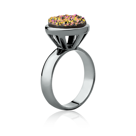 Anel Classic - Drusa Multicolorida