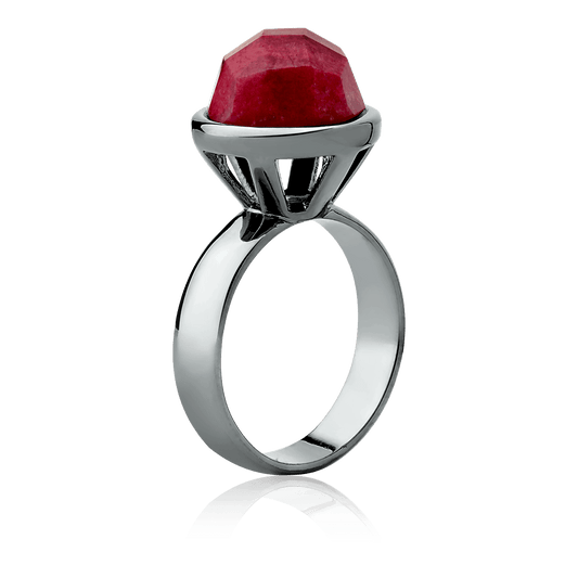 Anel Classic - Feldspato Vermelho