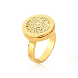 Anel Eterno - Drusa Ouro Semijoias de luxo e design exclusivo