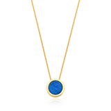 Colar Eterno - Feldspato Azul Anil Semijoias de luxo e design exclusivo