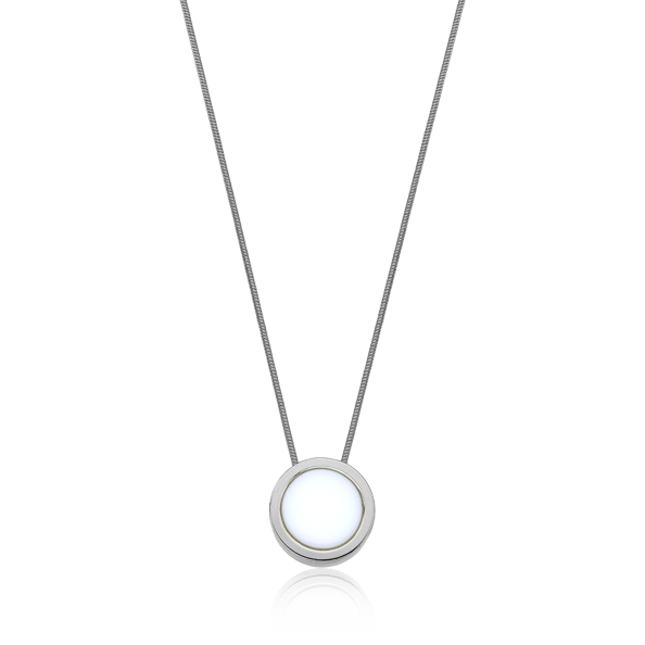 Colar Eterno - Porcelana Branca Semijoias de luxo e design exclusivo