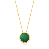 Colar Único - Ágata Verde Semijoias de luxo e design exclusivo