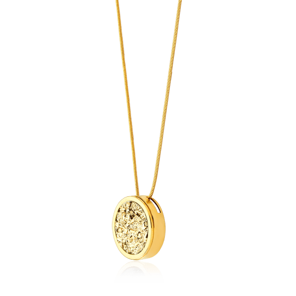Colar Único - Drusa Ouro Semijoias de luxo e design exclusivo