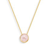 Colar Classic - Quartzo Rosa