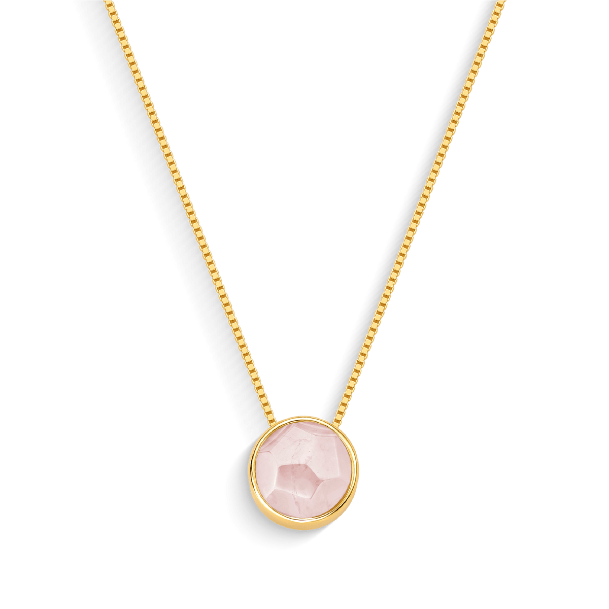 Colar Classic - Quartzo Rosa
