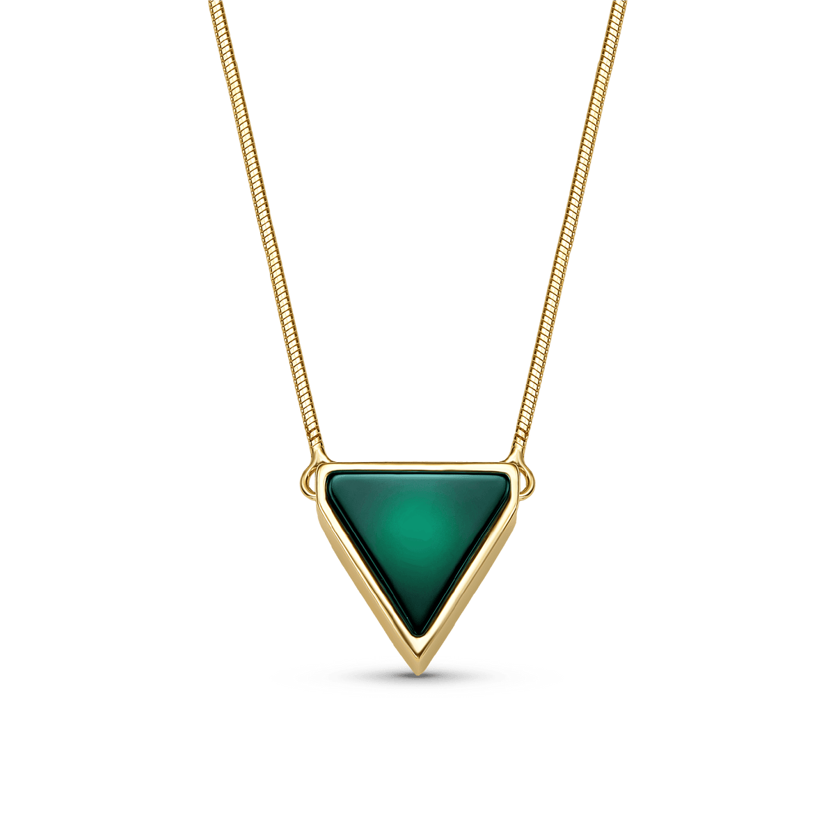 Colar Dynamis - Agata verde