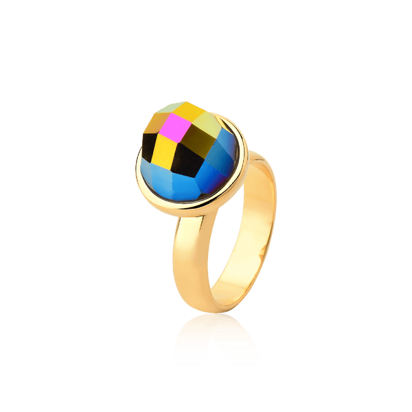 Anel Classic - Cristal Multicolorido
