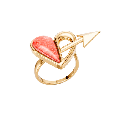 Anel Cupido — Feldspato Vermelho — ângulo 1