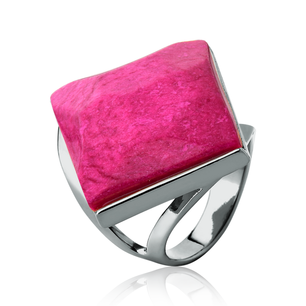 Anel Lírio - Feldspato Rosa Pink