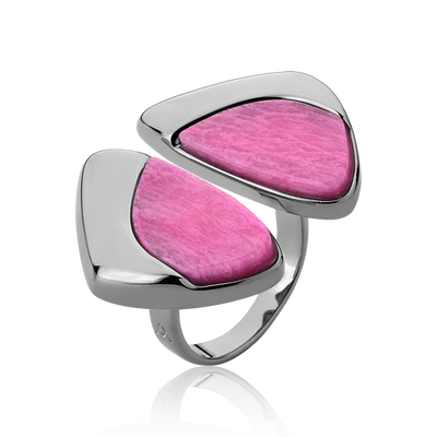 Anel Ailes - Feldspato Rosa Pink (sem foto) — ângulo 1