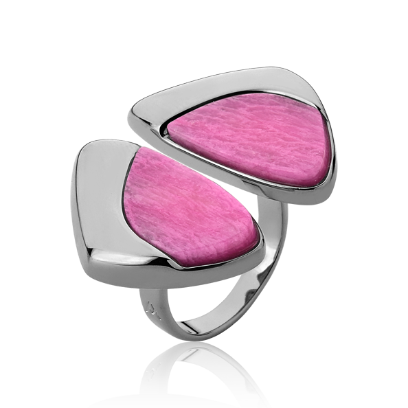 Anel Ailes - Feldspato Rosa Pink (sem foto)