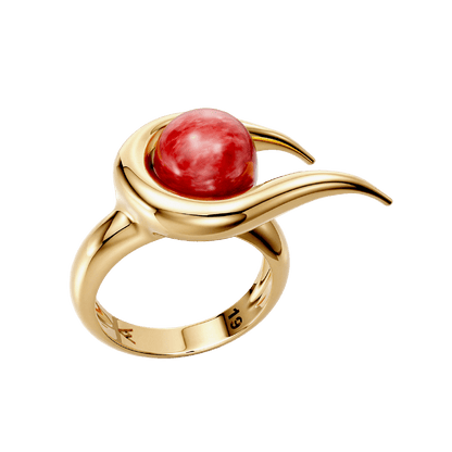Anel Órbita — Feldspato Vermelho