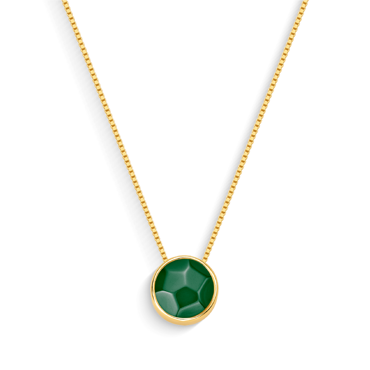 Colar Classic - Ágata Verde