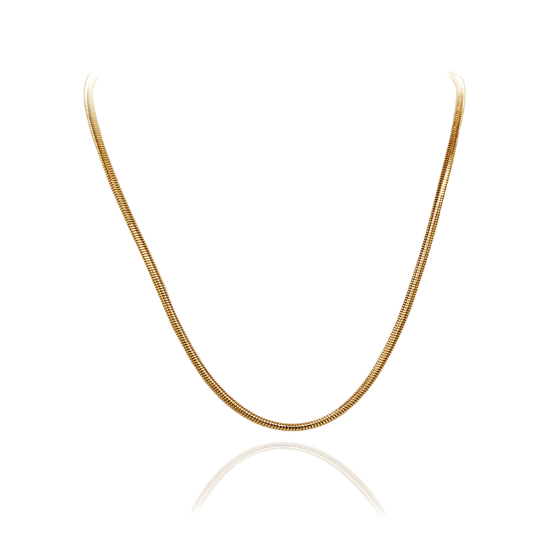 Corrente Lisa Ouro 40cm