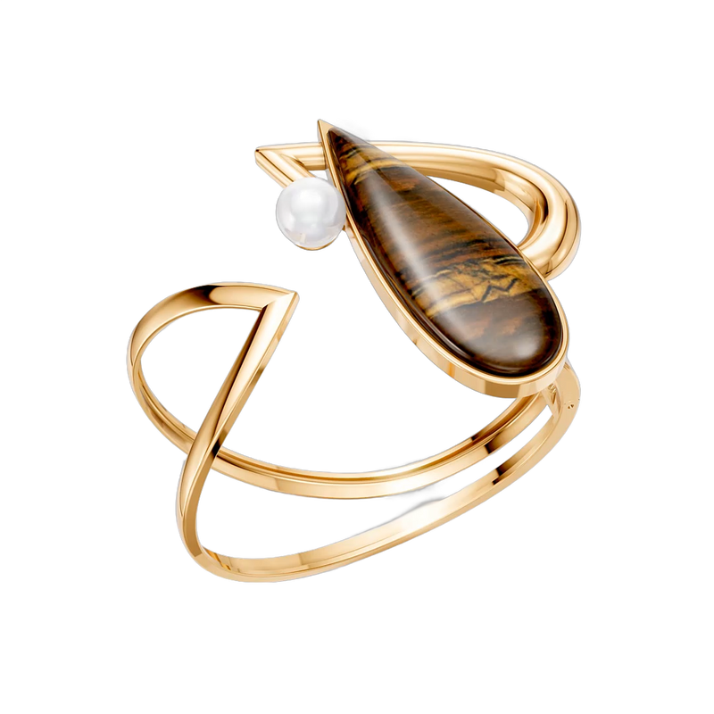 Bracelete Além da Forma - Olho de Tigre
