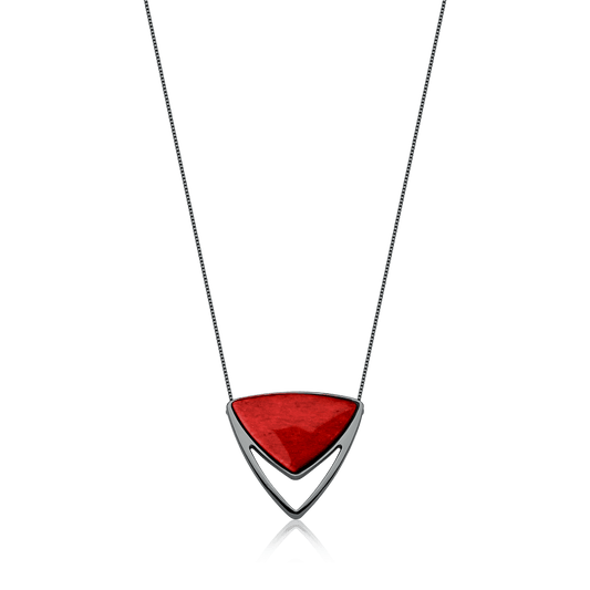 Colar Equilíbrio - Feldspato Vermelho