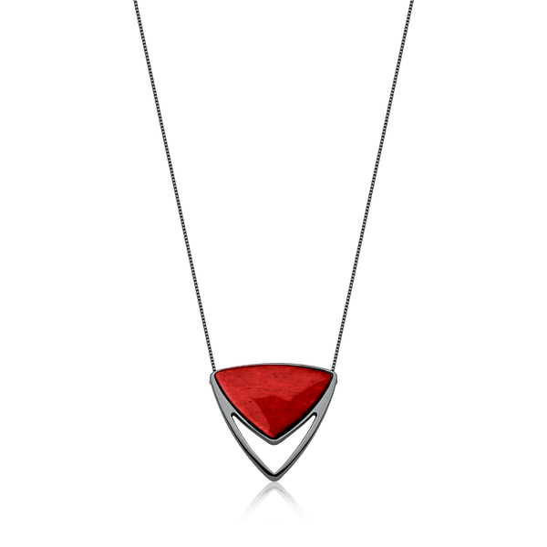 Colar Equilíbrio - Feldspato Vermelho