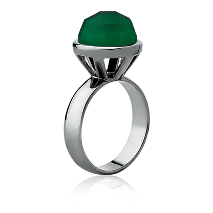 Anel Classic - Ágata Verde