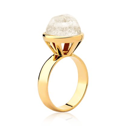 Anel Classic - Cristal de Rocha