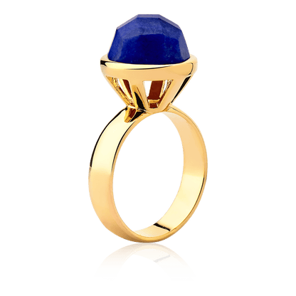 Anel Classic - Feldspato Azul Anil