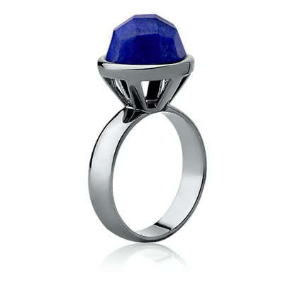 Anel Classic - Feldspato Azul Anil