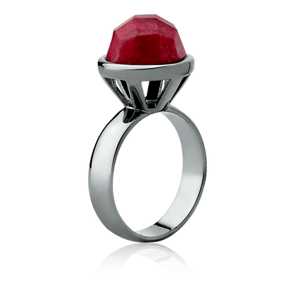 Anel Classic - Feldspato Vermelho