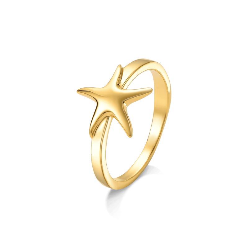 Anel Estrela - Ouro