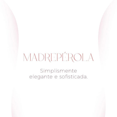 Anel Poder - Madreperola esmaltação marsala — ângulo 3