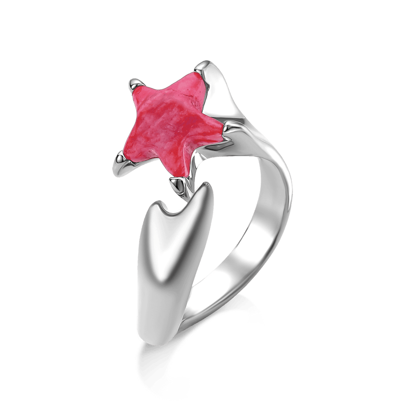Anel Serena - Feldspato Vermelho
