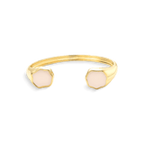 Bracelete Flora - Ágata Branca Semijoias de luxo e design exclusivo