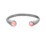 Bracelete Pocket Ball - Quartzo Rosa Semijoias de luxo e design exclusivo