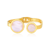 Bracelete Singular - Madrepérola Rosa Semijoias de luxo e design exclusivo
