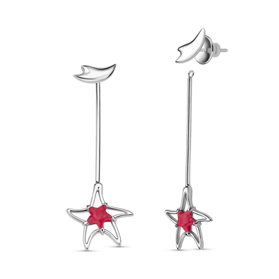 Brinco Brisa - Feldspato Vermelho — ângulo 1