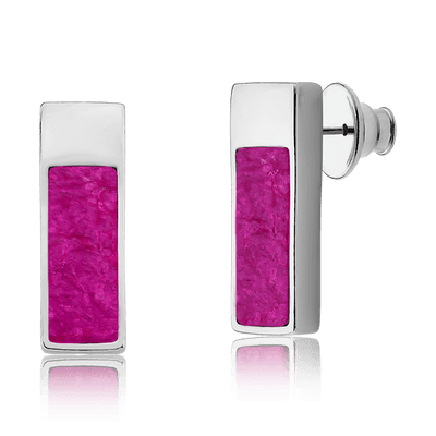 Brinco Soneto - Feldspato Rosa Pink — ângulo 1
