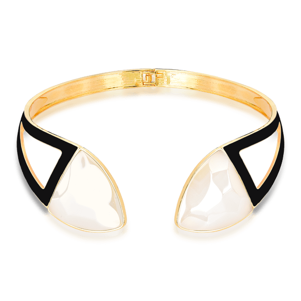 Choker Makeda - Ágata Branca