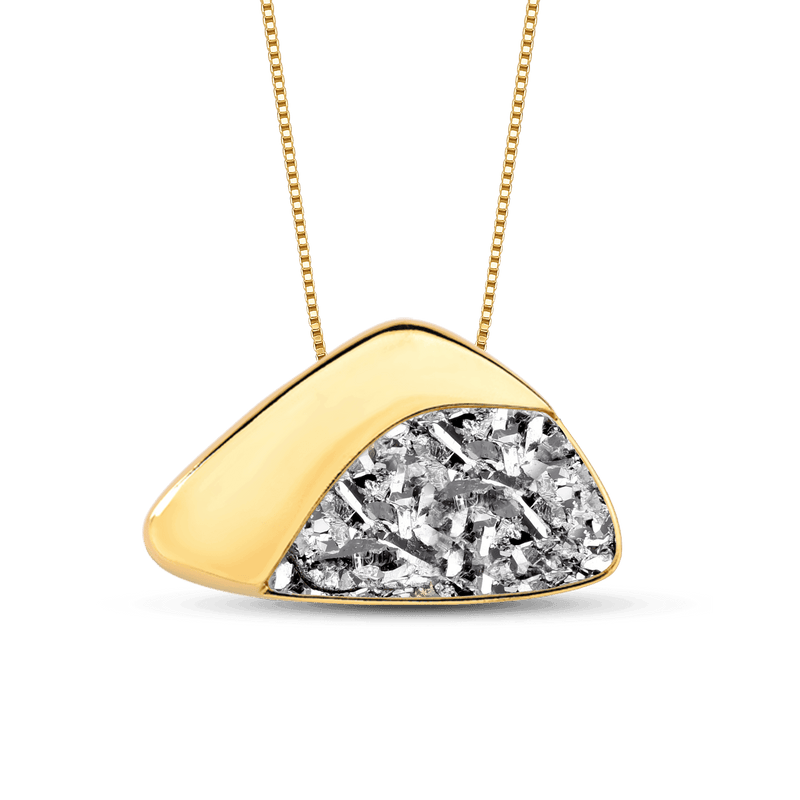 Colar Ailes Drusa Platina — Banho Ouro 18k | Aimer Joias