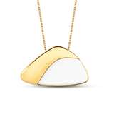Colar Ailes - Porcelana Branca Semijoias de luxo e design exclusivo