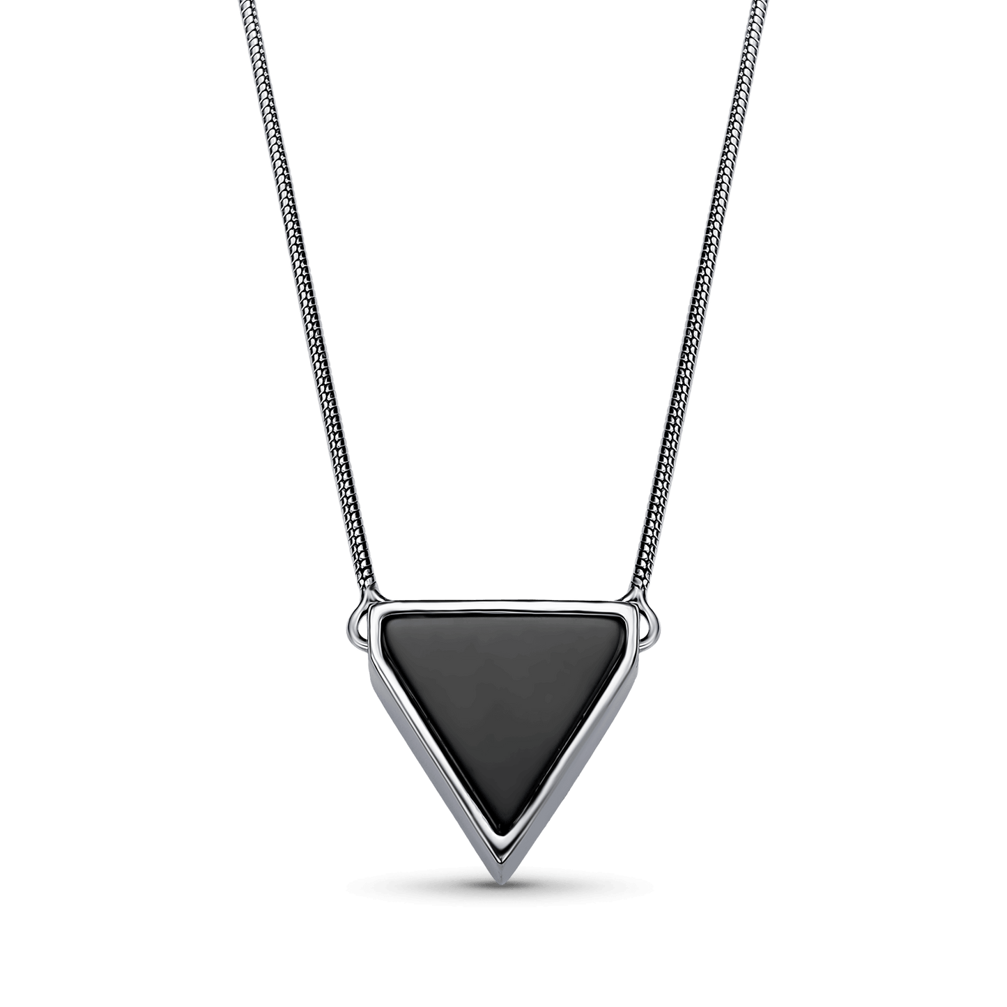 Colar Dynamis - Obsidiana Negra Semijoias de luxo e design exclusivo