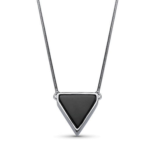 Colar Dynamis - Obsidiana Negra Semijoias de luxo e design exclusivo