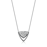 Colar Equilibrio - Drusa Platina Semijoias de luxo e design exclusivo
