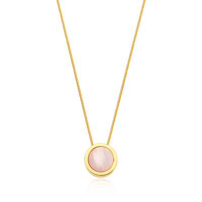 Colar Eterno Madrepérola — Banho Ouro 18k | Aimer Joias — ângulo 1
