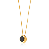 Colar Eterno - Obsidiana Negra Semijoias de luxo e design exclusivo