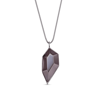 Colar Impulso - Quartzo Fumê — ângulo 1