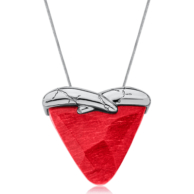 Colar Incondicional - Feldspato Vermelho — ângulo 1