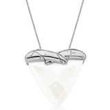 Colar Incondicional - Porcelana Branca Semijoias de luxo e design exclusivo