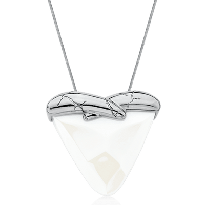 Colar Incondicional - Porcelana Branca — ângulo 1